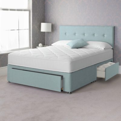 Airspring - Dalham Blue Memory 3 Drawer - Divan - Kingsize